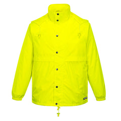 Portwest Huski Stratus Rain Jacket in Yellow