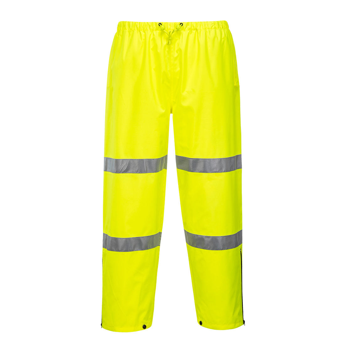 Portwest Huski Hi-Vis Rain Pants in Yellow