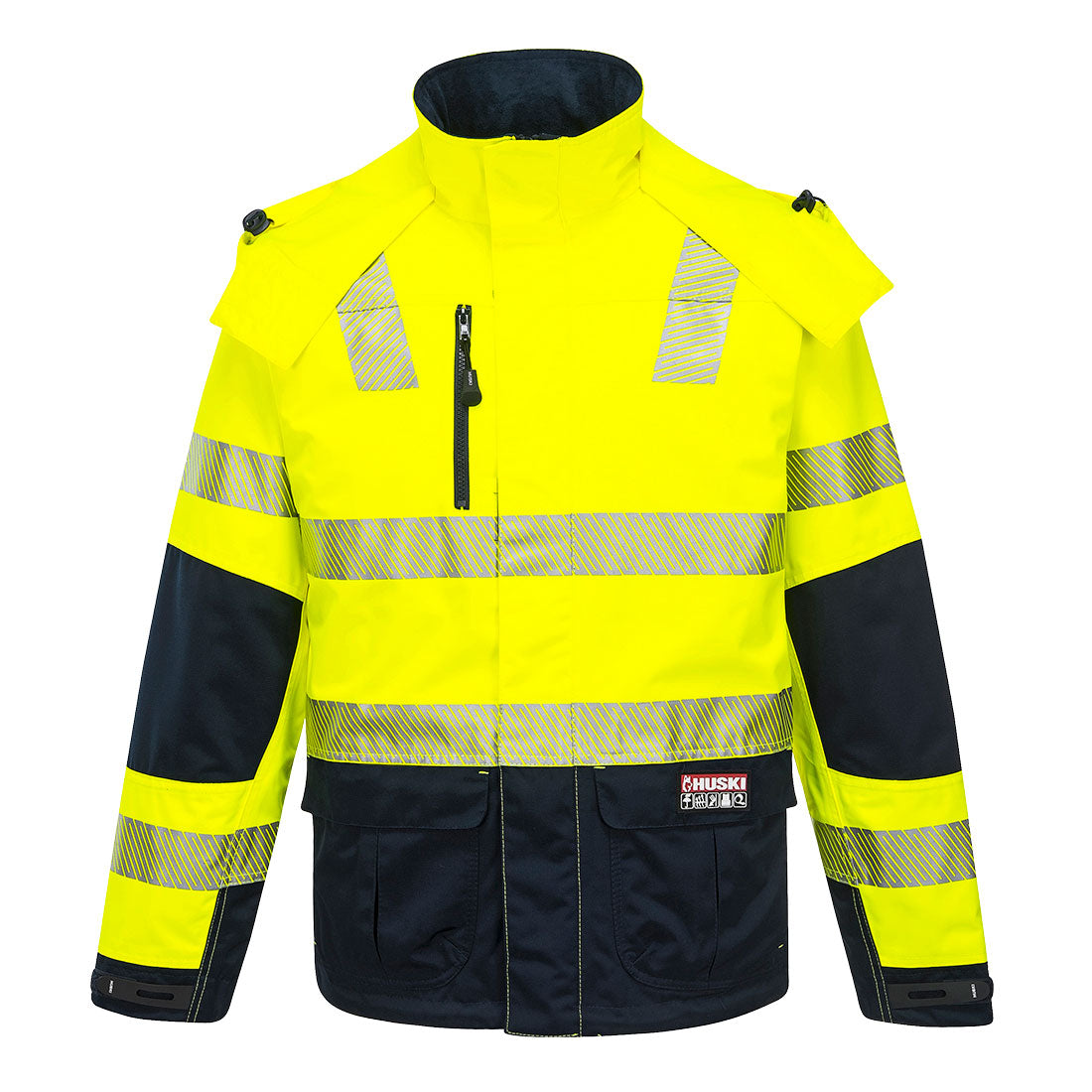 Portwest Shield Jacket in Yellow/Navy