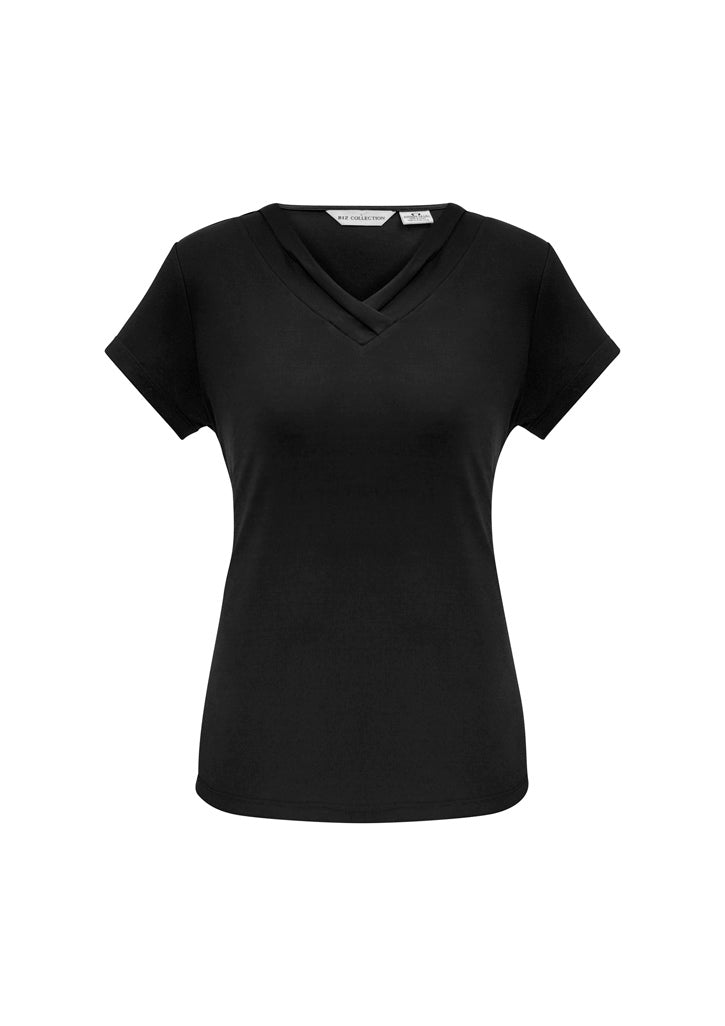 BizCollection K819LS Womens Lana Short Sleeve Top
