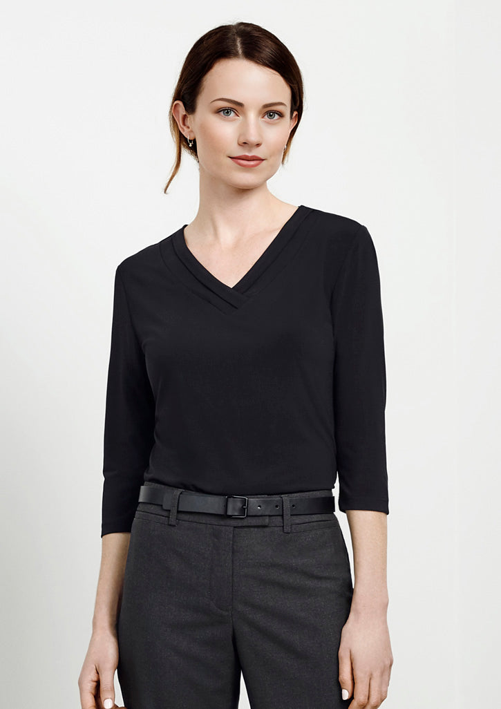 BizCollection K819LT Womens Lana 3/4 Sleeve Top