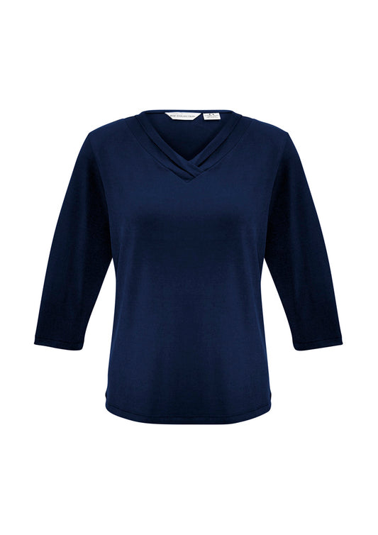 BizCollection K819LT Womens Lana 3/4 Sleeve Top