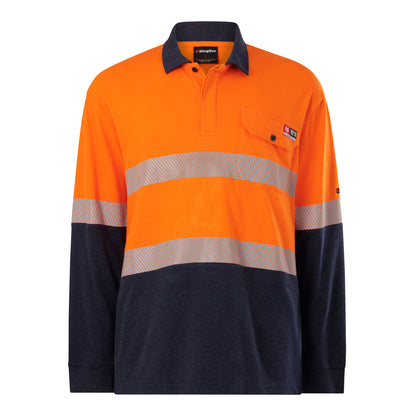 King Gee K84008 Shieldtec FR Hi-Vis Spliced Polo with FR Tape