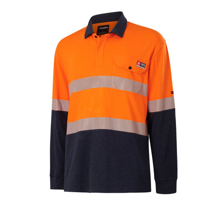 King Gee K84008 Shieldtec FR Hi-Vis Spliced Polo with FR Tape