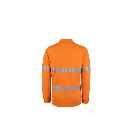 King Gee K84008 Shieldtec FR Hi-Vis Spliced Polo with FR Tape