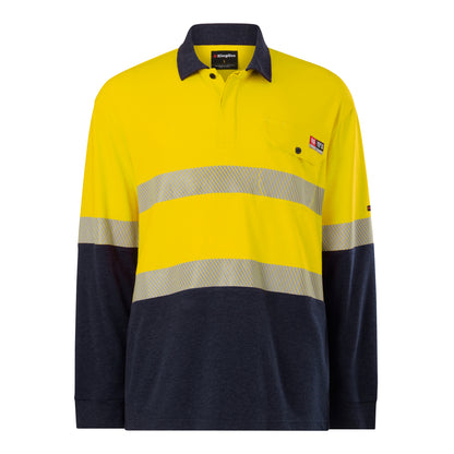 King Gee K84008 Shieldtec FR Hi-Vis Spliced Polo with FR Tape