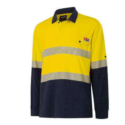 King Gee K84008 Shieldtec FR Hi-Vis Spliced Polo with FR Tape