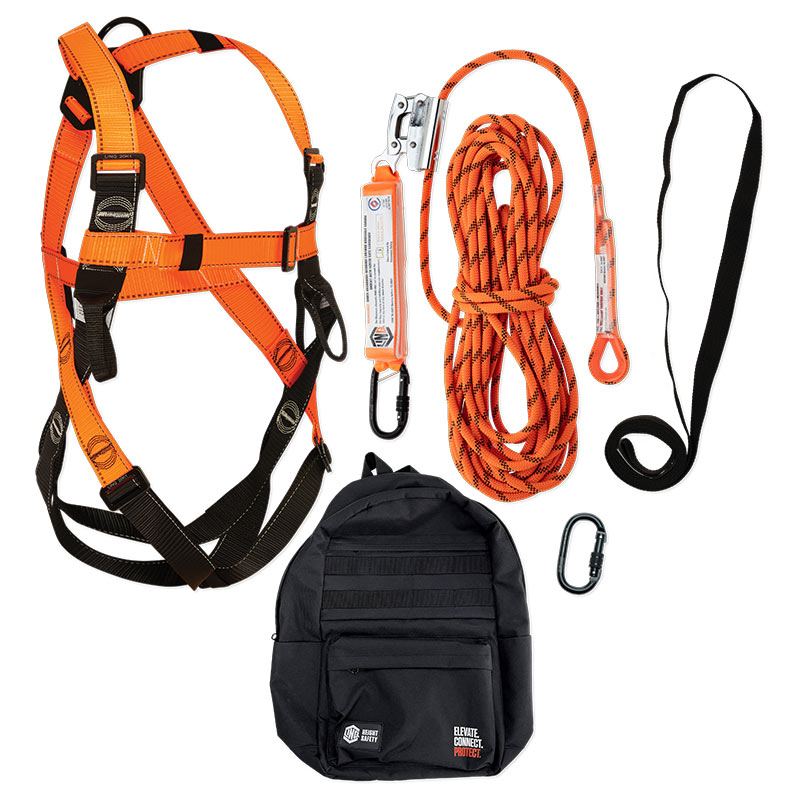 LINQ Height Safety Basic Roofers Kit With Premium Backpack