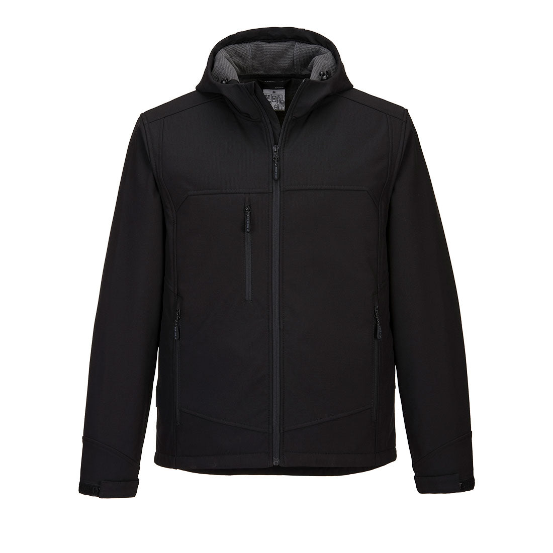 Portwest KX3 Hooded Softshell (3L) in Black