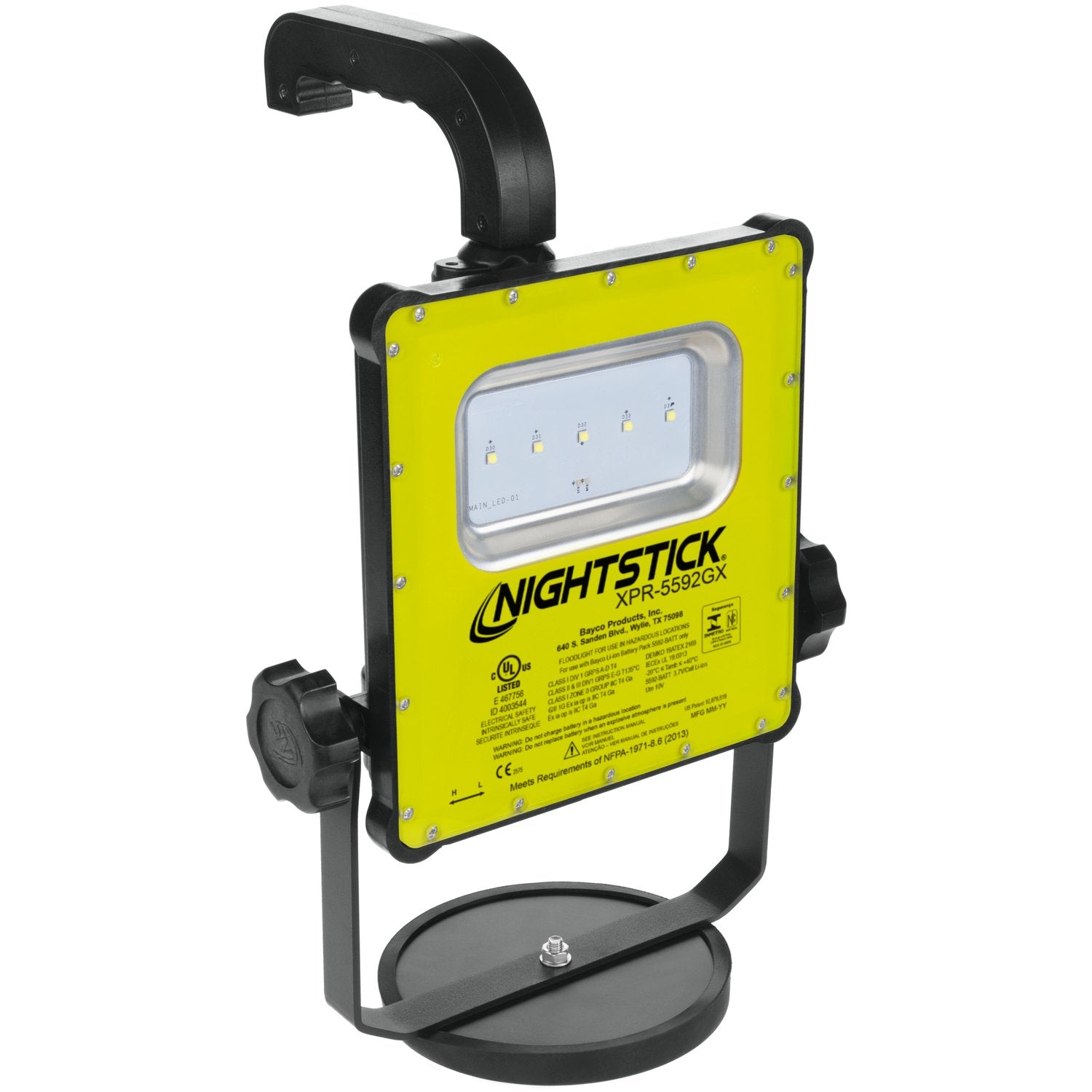 Maxisafe LXPR-5592GX Nightstick IS LED Scene Light with Magnetic Base