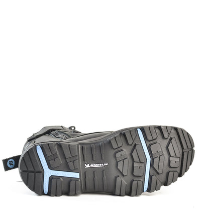 LONGREACH ZIP-BLACK ZIP SIDED SAFETY BOOT