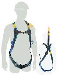 Miller M1020008 Harness with SS buckles L