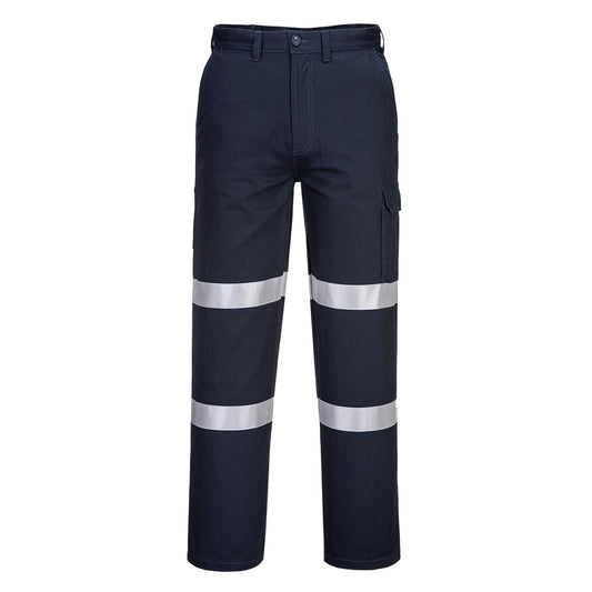 Portwest Cargo Pants with Double Tape in Navy