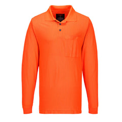 Portwest Flame Resistant Anti-Static Polo in Orange