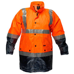 Portwest MJ306 Eyre Hi-Vis Contrast Rain Traffic Jacket