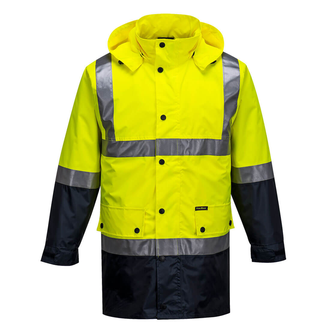 Portwest MJ306 Eyre Hi-Vis Contrast Rain Traffic Jacket