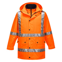 Portwest Max Hi-Vis X Back 4-in-1 Jacket in Orange