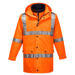 Portwest Argyle Hi-Vis 4-in-1 Jacket in Orange