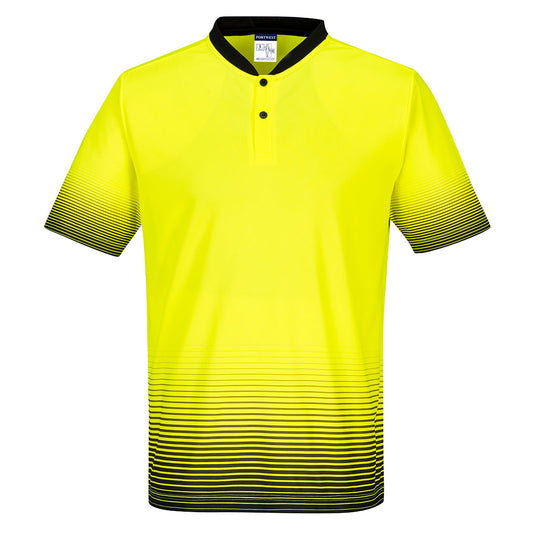 Portwest Sublimation Polo S/S in Yellow