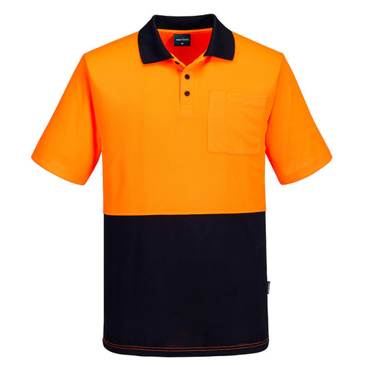 Portwest MP610 Hi Vis Class D Contrast Polo Shirt S/S