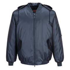 Portwest Rain Bomber Jacket in Navy