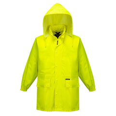 Portwest Hi-Vis Class D Rain Suit in Yellow