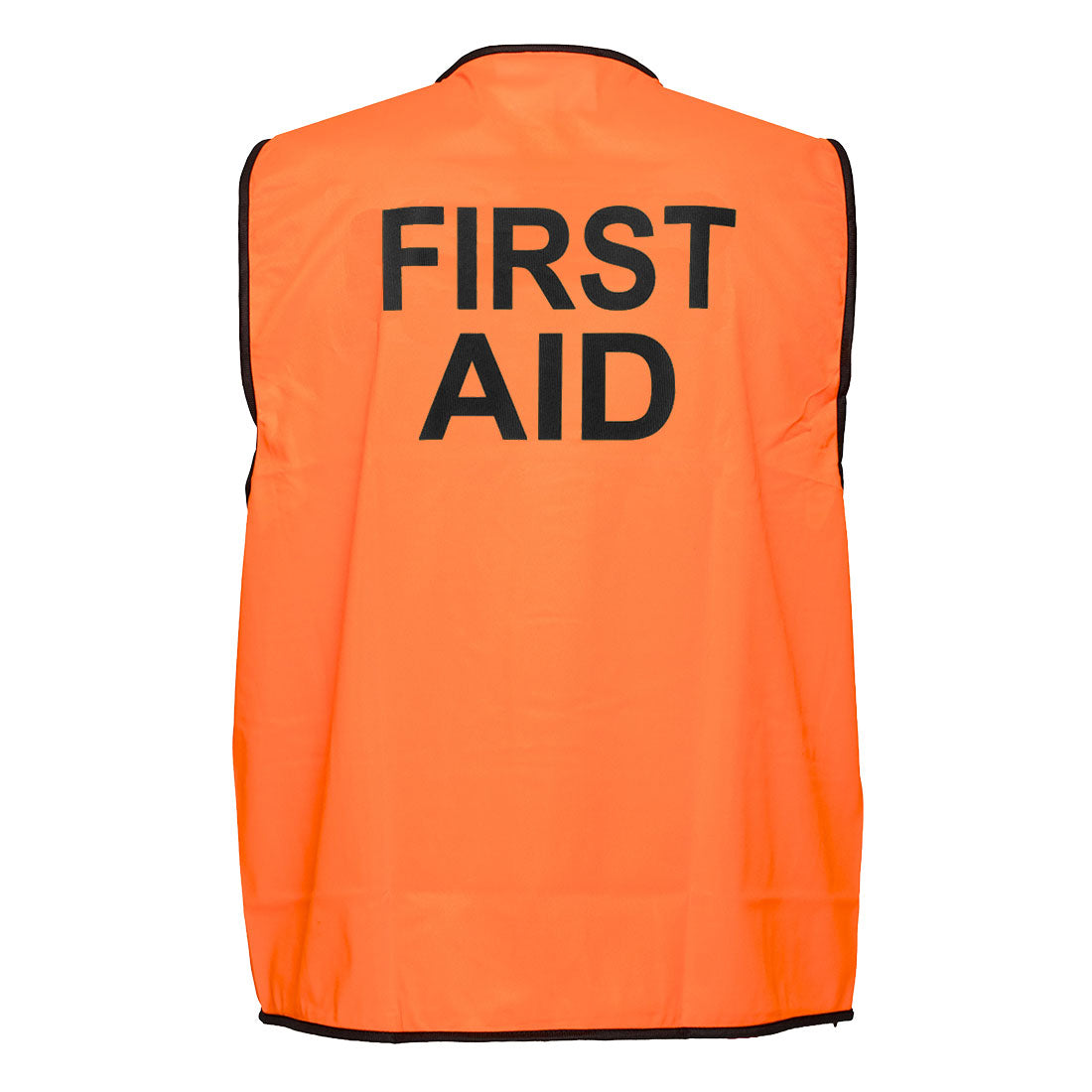 Portwest Hi-Vis Class D First Aid Vest in Orange