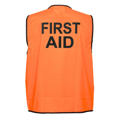 Portwest Hi-Vis Class D First Aid Vest in Orange