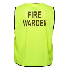 Portwest Hi-Vis Class D Fire Warden Vest in Yellow