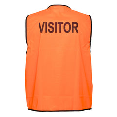 Portwest Hi-Vis Class D Visitor Vest in Orange