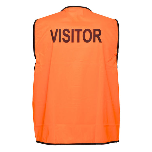 Portwest Hi-Vis Class D Visitor Vest in Orange