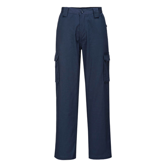 Portwest Bizflame FR Cargo Pants in Navy
