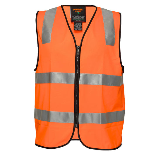 Portwest Hi-Vis Zipped Vest in Orange