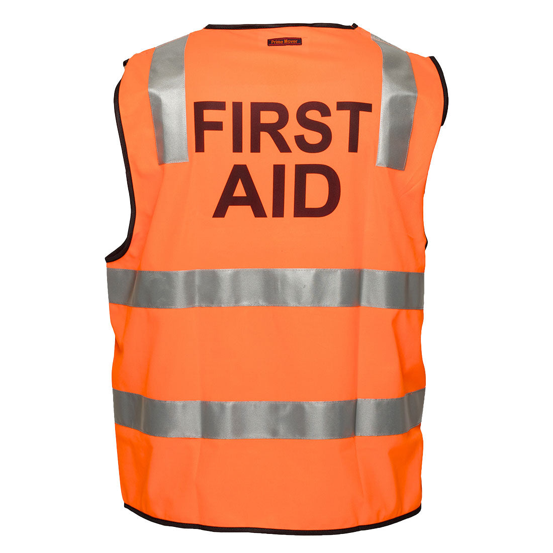Portwest Hi-Vis Zipped First Aid Vest in Orange
