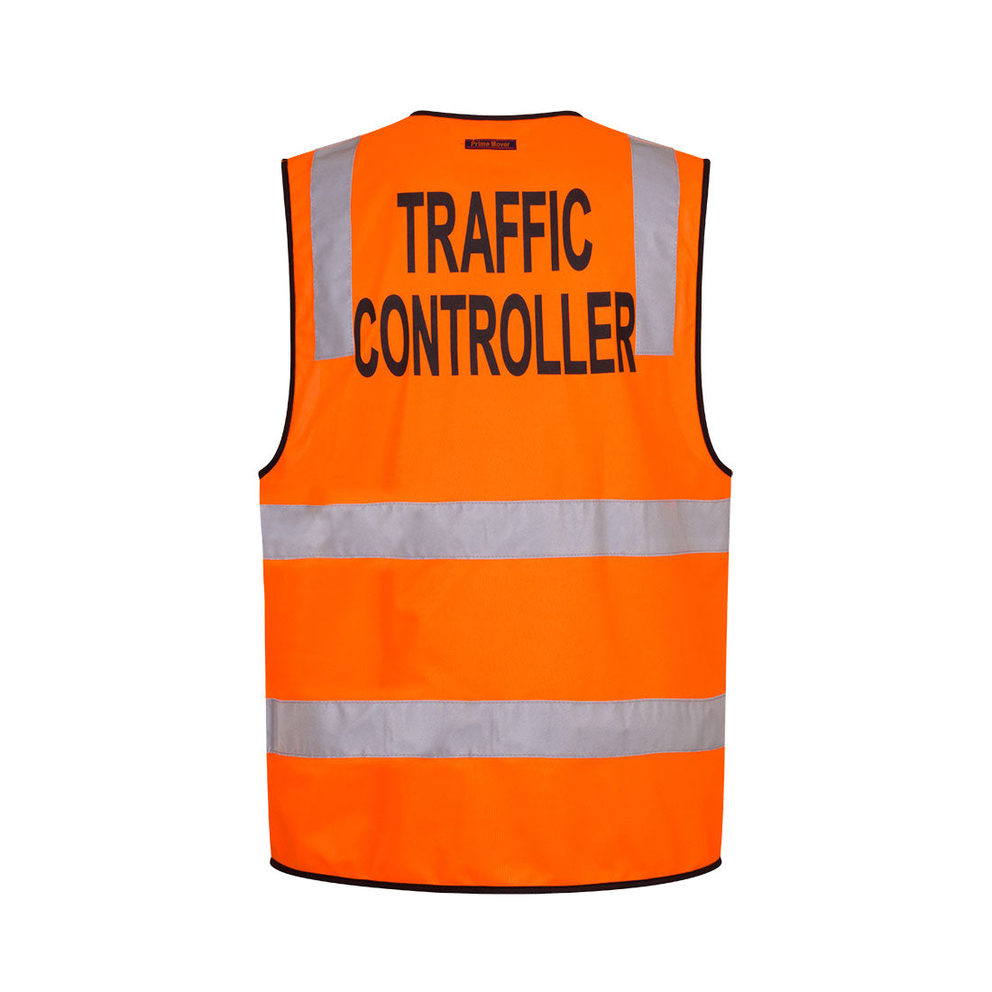 Portwest Hi-Vis Zipped Traffic Controller Vest in Orange