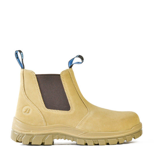 MERCURY- WHEAT SLIP ON SAFETY BOOT