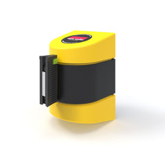 Magnetic Mount Retractable Belt Barrier 5m with SS Spring - PVC