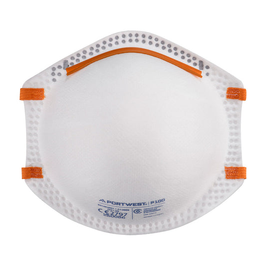 Portwest FFP1 Dust Mist Respirator (Pk20) in White