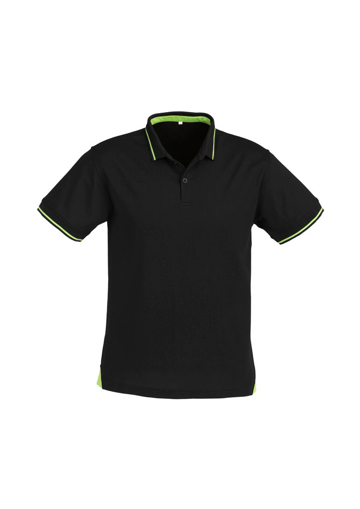 BizCollection P226MS Mens Jet Short Sleeve Polo