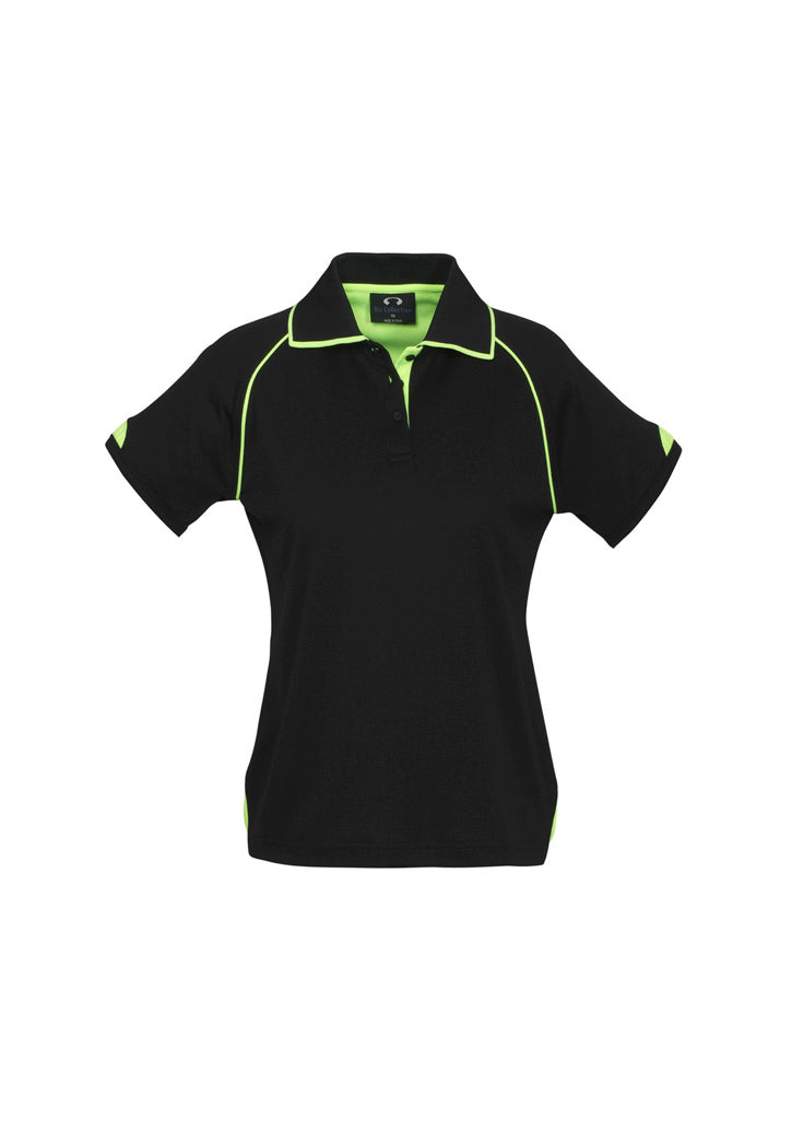 BizCollection P29022 Womens Fusion Short Sleeve Polo