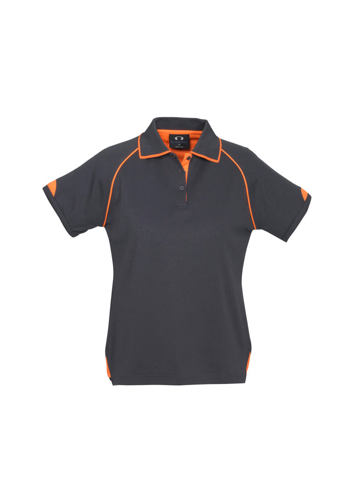 BizCollection P29022 Womens Fusion Short Sleeve Polo