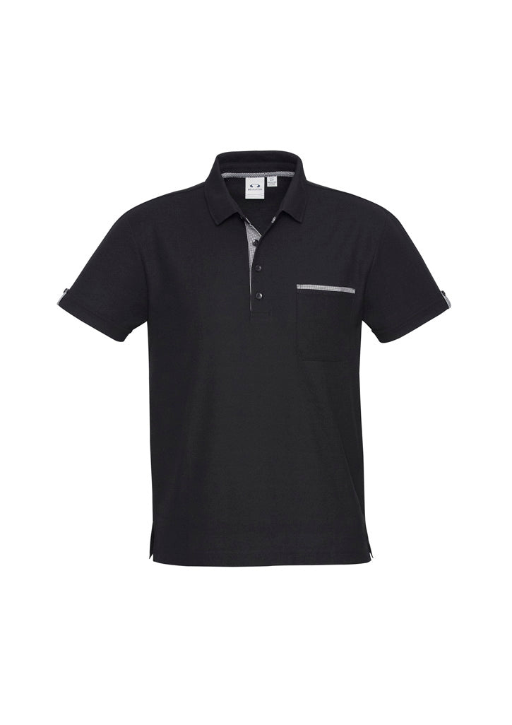 BizCollection P305MS Mens Edge Short Sleeve Polo product front