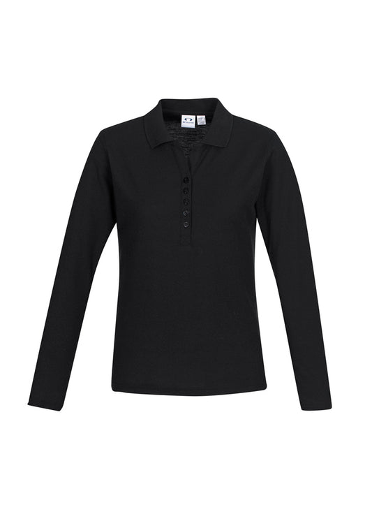 BizCollection P400LL Womens Crew Long Sleeve Polo