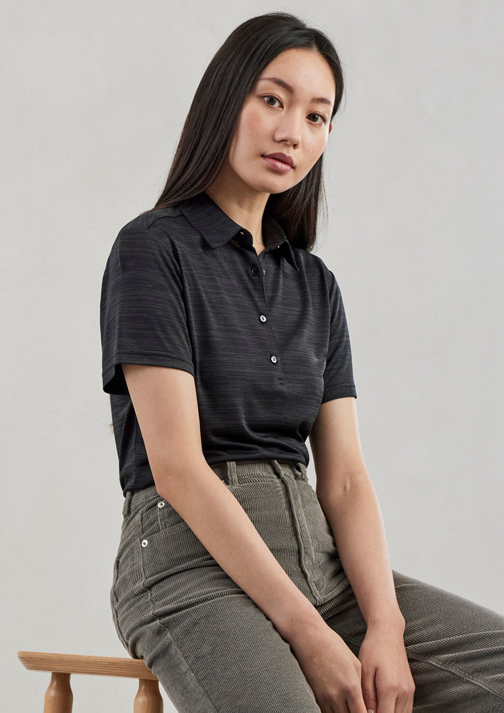 BizCollection P410LS Womens Orbit Short Sleeve Polo