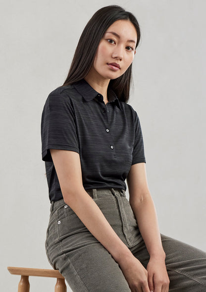 BizCollection P410LS Womens Orbit Short Sleeve Polo