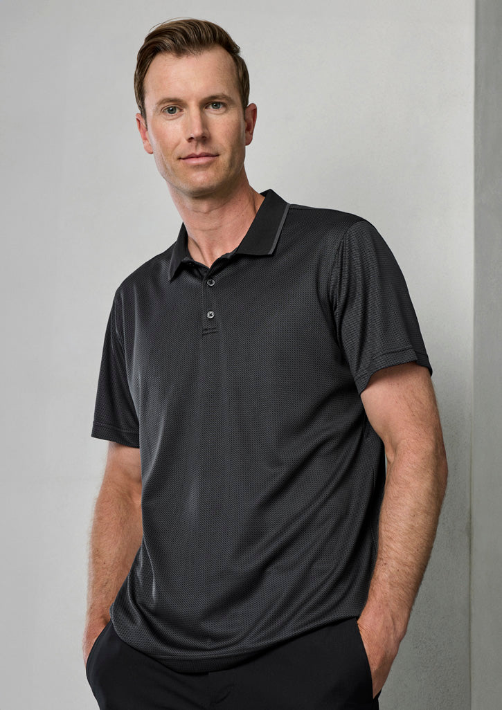 BizCollection P412MS Mens Echo Short Sleeve Polo