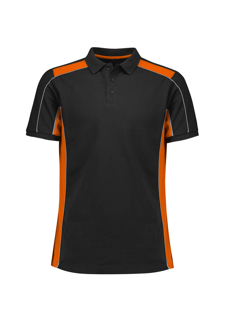 BizCollection P413US Unisex Grid Short Sleeve Polo