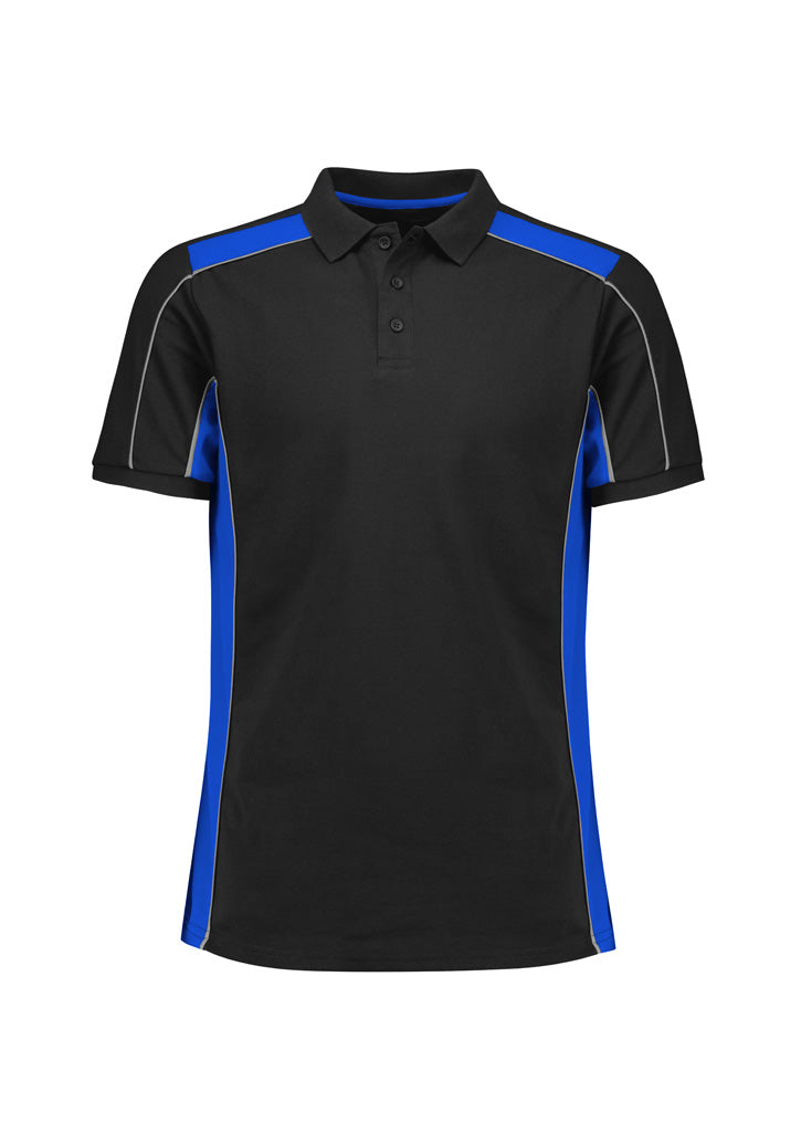 BizCollection P413US Unisex Grid Short Sleeve Polo