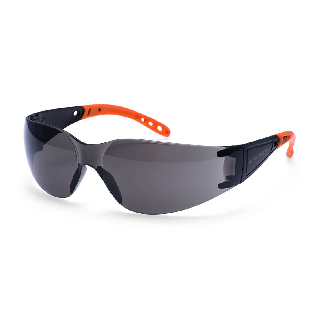 Portwest Wrap Around Pro Safety Glasses in Smoke