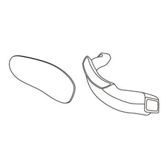 PIP Vanguard G4 PAPR Helmet Sweatbands - Front and Back